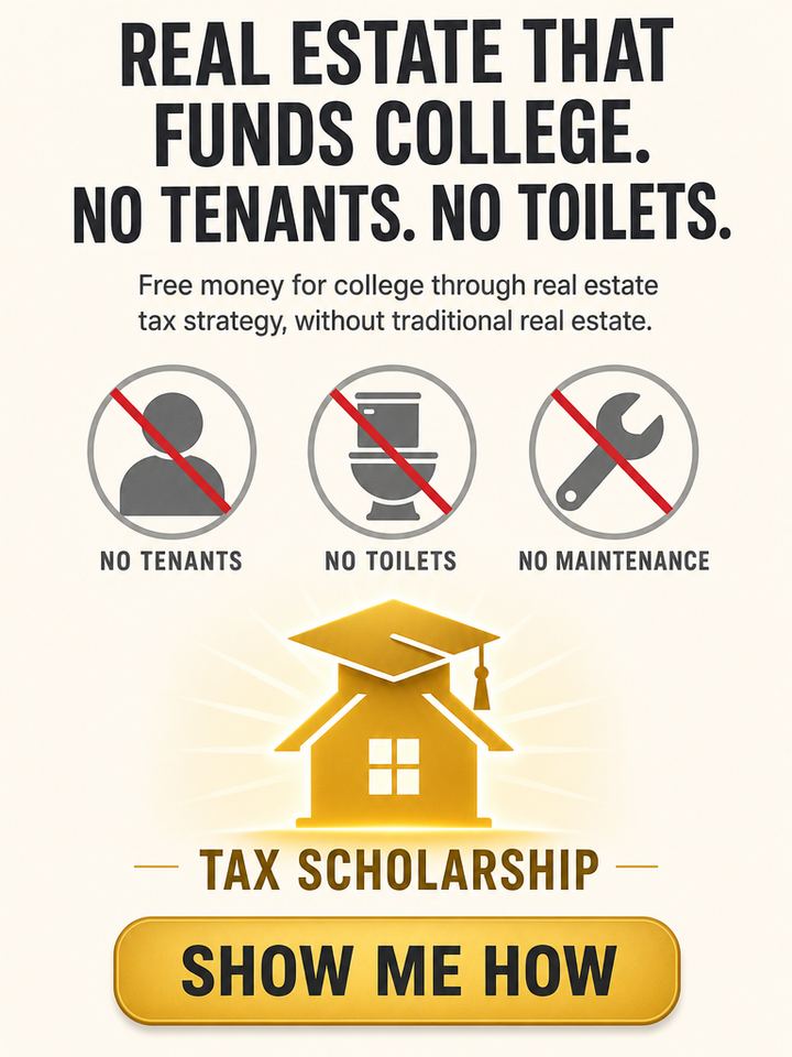 College Funding Secrets Facebook ad